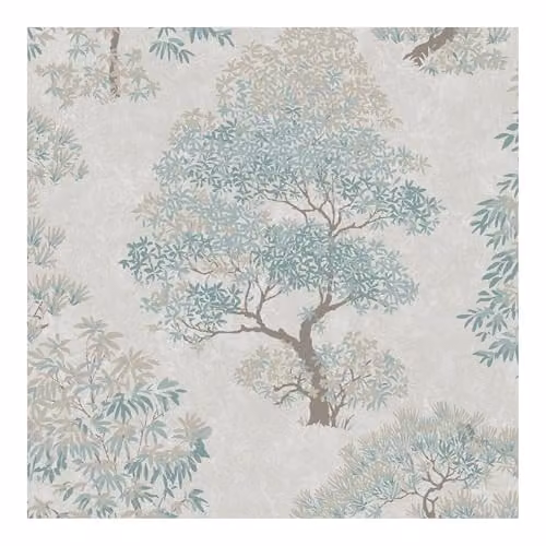 Superfresco Elmwood Duck Egg Blue Botanical Nature Wallpaper