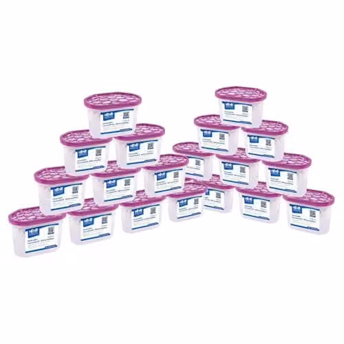 Harbour Housewares Lavender Interior Dehumidifiers, 500ml, Pack of 20