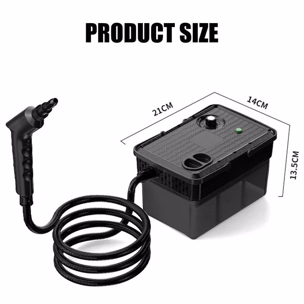 SPETLEK Handheld High Pressure Steam Cleaner, 2500W, Black – 2