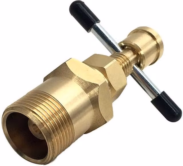 SPETLEK Gold Brass Copper Gas Pipe Compression Fitting Tool