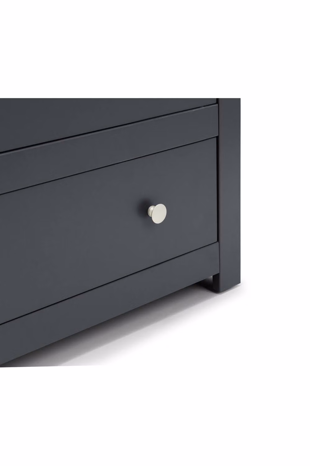 Julian Bowen Radley 4 Drawer Chest in Anthracite, H 85 cm x W 40 cm – 6