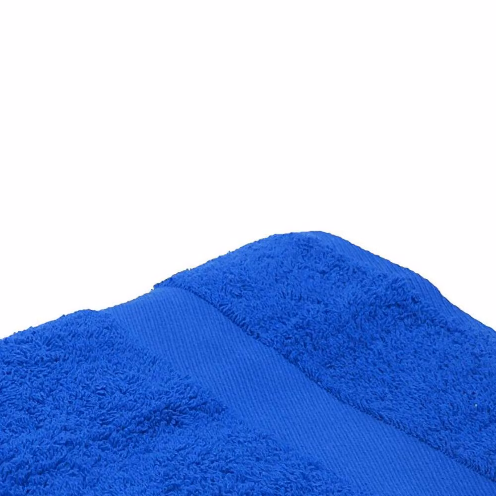 Jassz Premium Heavyweight Plain Cotton Terry Towel in Blue, W: 50 cm, H: 100 cm, 550 GSM – 2