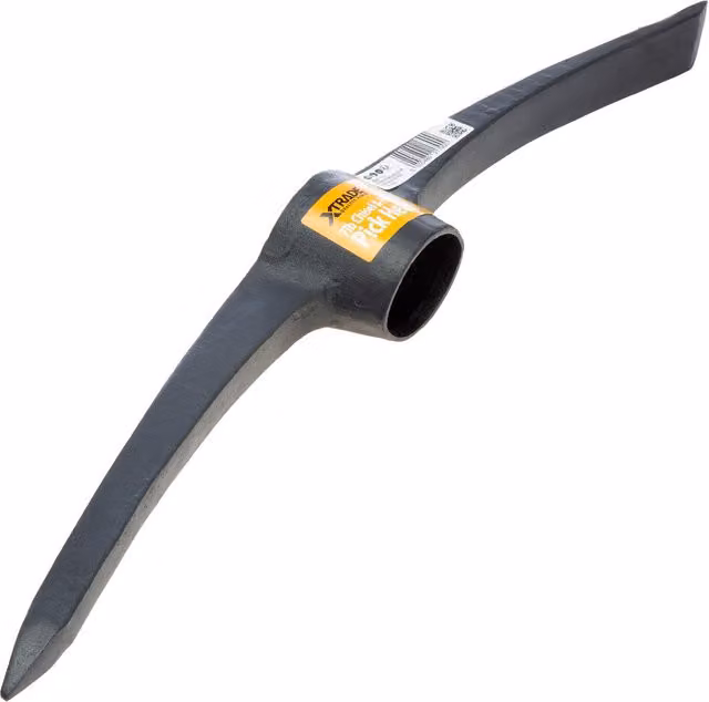 XTrade Chisel and Point Pick Head - Black