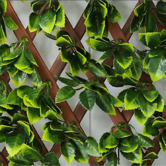 Samuel Alexander Green Beech Leaf Artificial Hedge Privacy Screen, W/H: 1 x 2 m