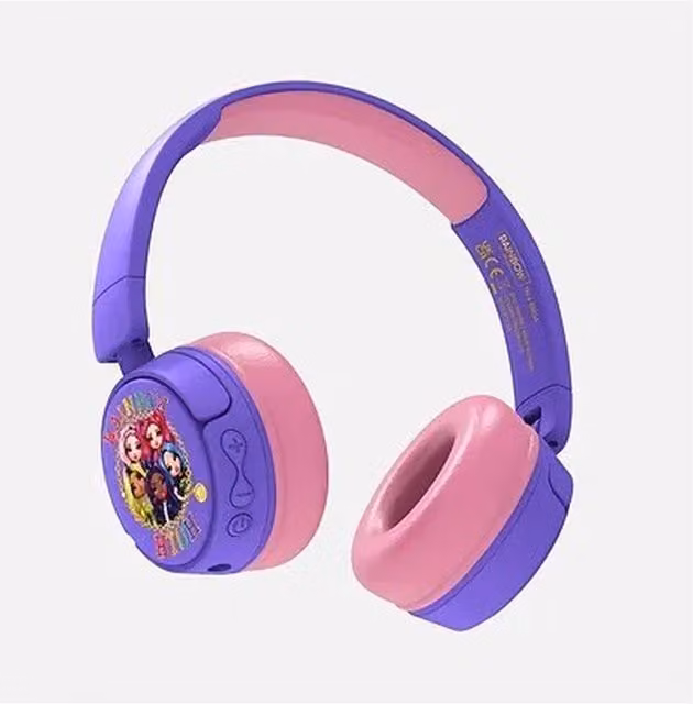 Rainbow High Kids Foldable Wireless Headphones - Purple
