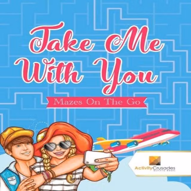 Activity Crusades Take Me With You Mazes On The Go Multicolour Paperback Book