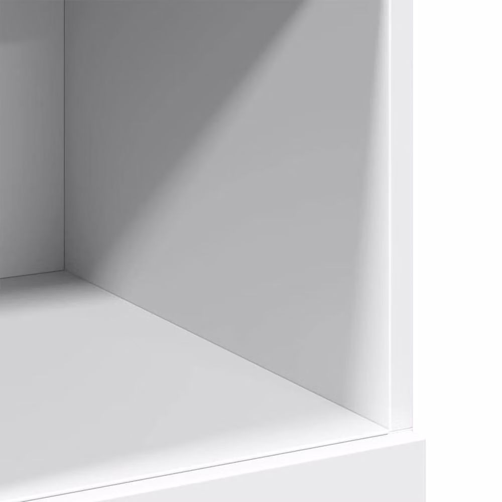Berkfield Home White Modern Highboard W/D/H: 80 x 42.5 x 124 cm – 2