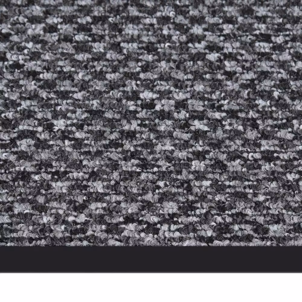 Berkfield Home Traffic Non-Slip Doormat, Grey, W: 60 cm, D: 80 cm – 3