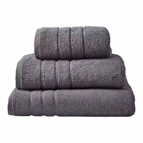 Allure Bath Fashions Luxury Cotton Terry Bath Sheet, Grey, 700GSM – 1