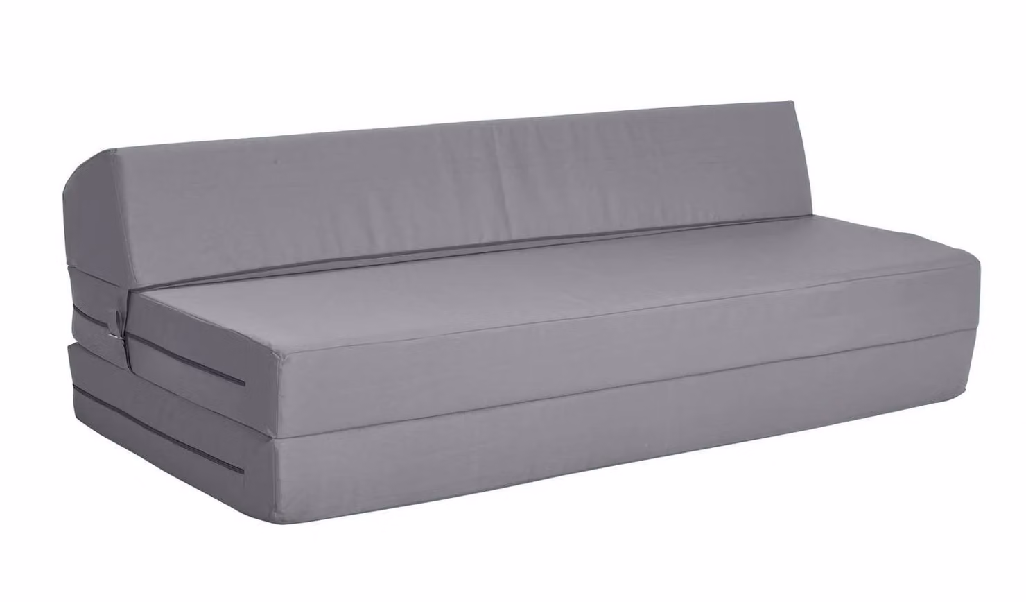 Kaikoo Double Fabric Convertible Sofa Bed in Flint Grey