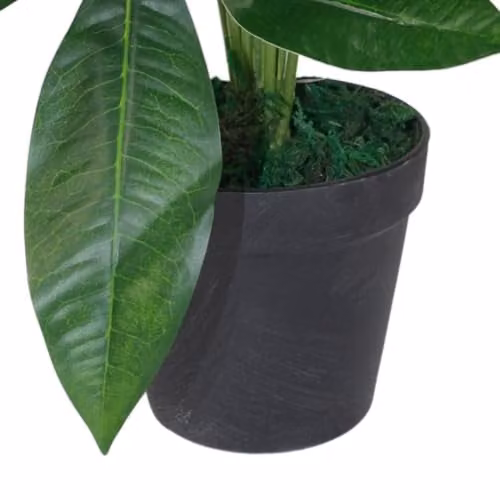 Leaf Design Green Tropical Artificial Potted Plant, Height: 50 cm – 2