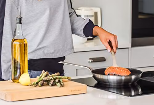 KitchenAid Premium Stainless Steel Slotted Food Turner in Silver – 4