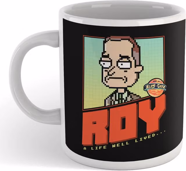 Official Rick and Morty Roy A Life Well Lived White Ceramic Mug