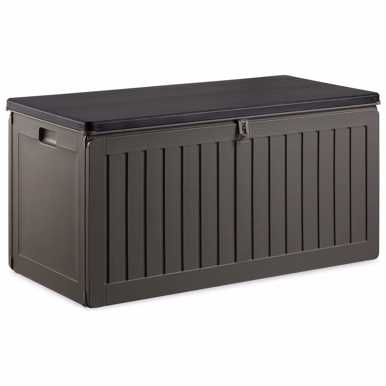 VonHaus 270L Plastic Garden Storage Box in Grey – 4