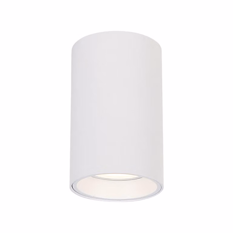 Milagro Genesis Spot White Metal Ceiling Light with 1xGU10 Socket