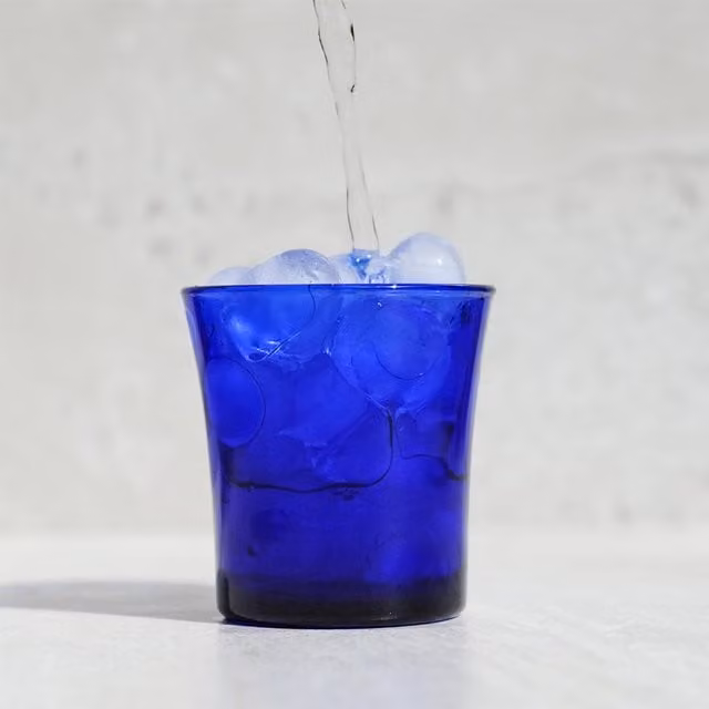 Duralex Blue Glass Tumbler Set of 12