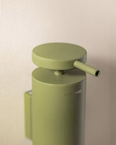COSMIC Wall Mounted Soap Dispenser, Green, 185ml Capacity – 2