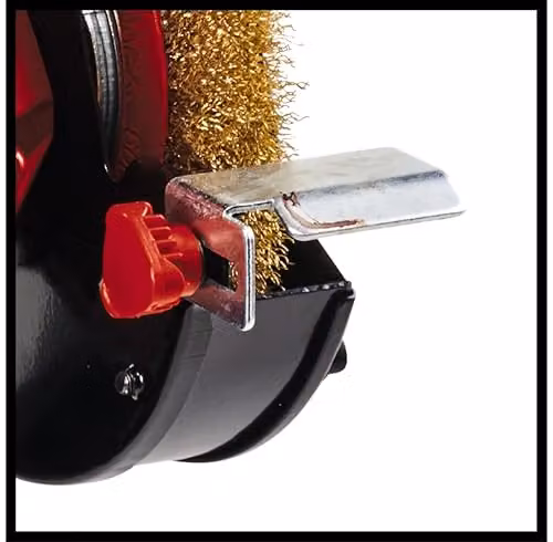 Einhell 350W Dual Bench Grinder Polisher, 150mm, Red, 2980 RPM – 3