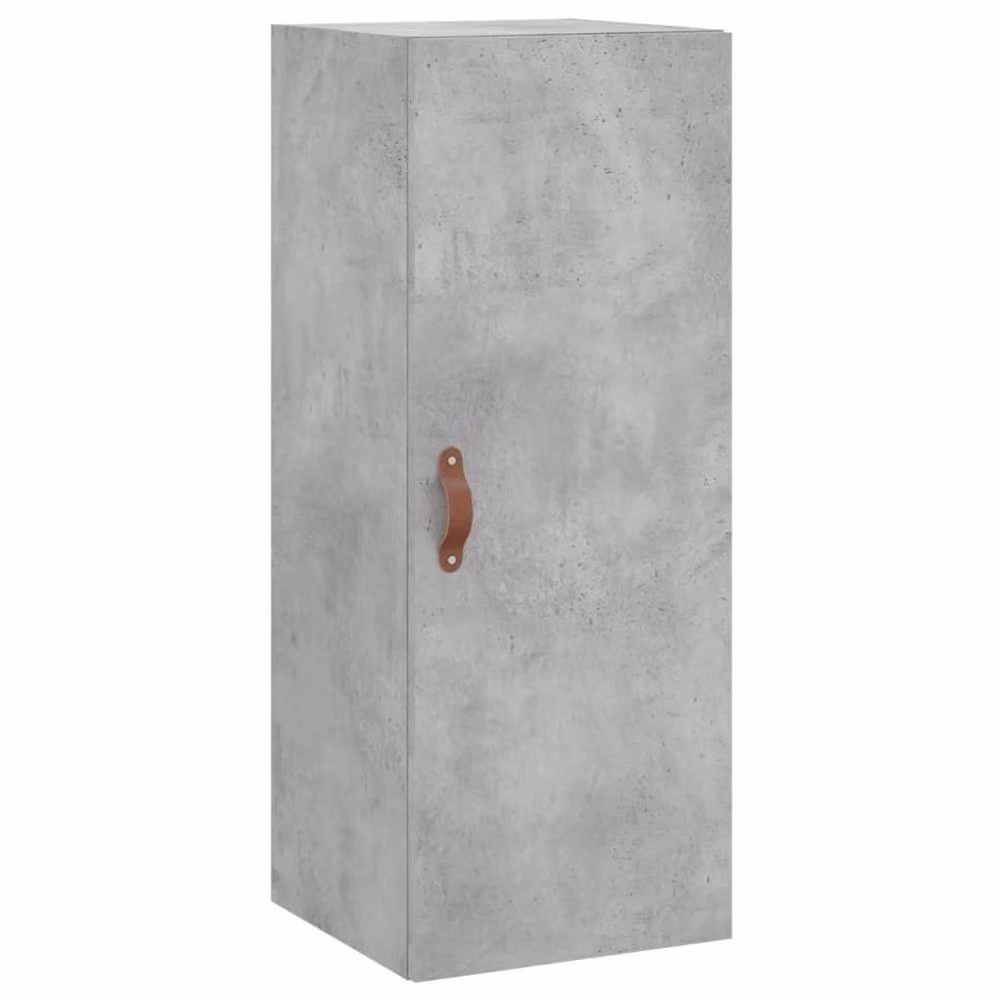 Berkfield Home Wall Mounted Cabinet in Grey, W/D/H: 34.5 x 34 x 90 cm – 2