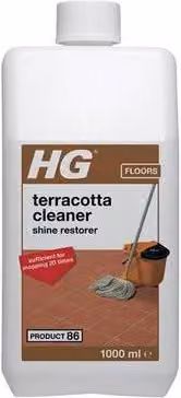 HG Living Terracotta Cleaner and Shine Restorer, 1 l, White