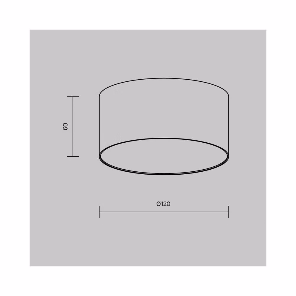Netlighting Zon Surface Mounted Round LED Downlight in Gold/Brass, 3000K Warm White, 600lm – 2