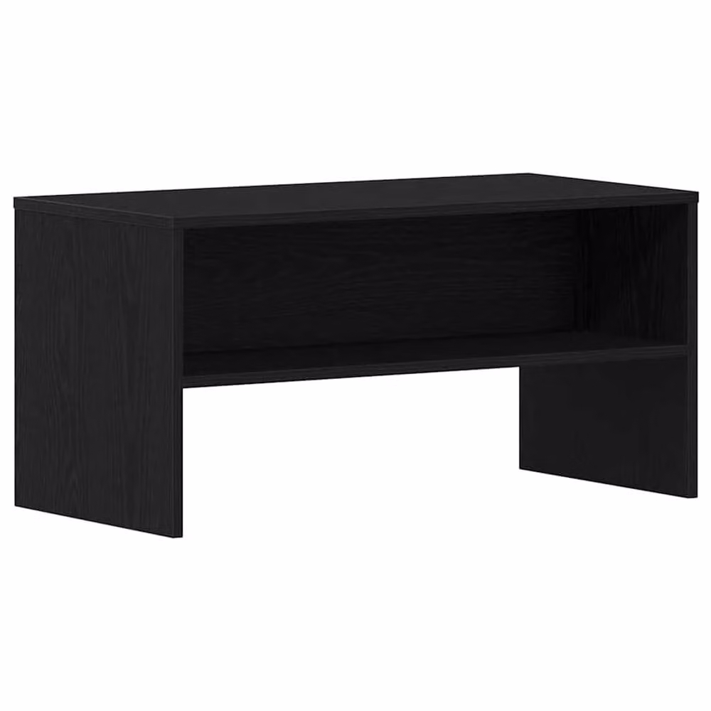 Berkfield Home Modern Black Oak TV Cabinet in Matt MDF, W/D/H: 80 x 40 x 40 cm – 3
