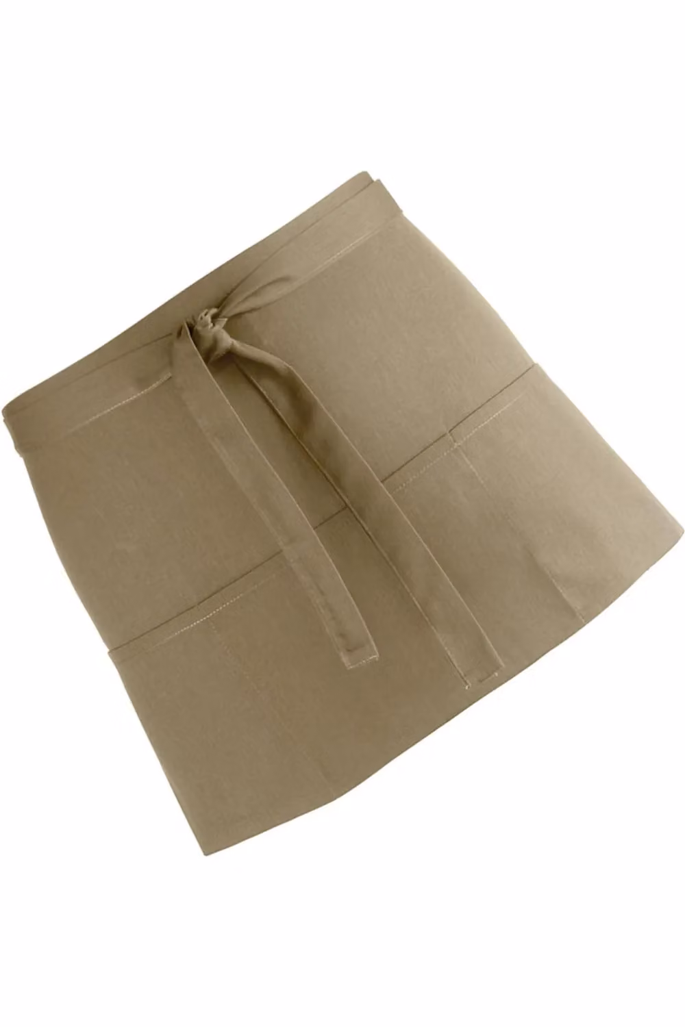Premier Colours Pack of 2 Poly Cotton 3 Pocket Aprons in Green – 2