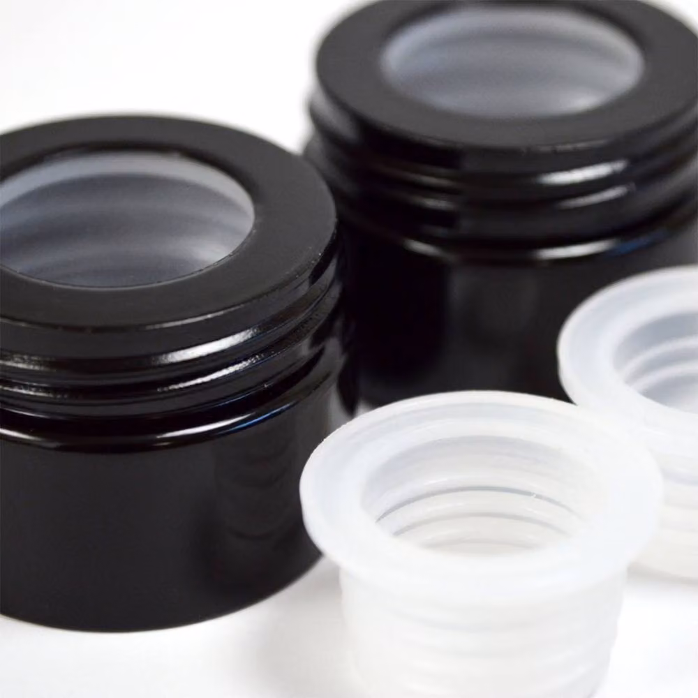 KDMD Black and Silver Cap for RDBot-11/12/13 Reed Diffusers, Diameter: 3 cm – 2