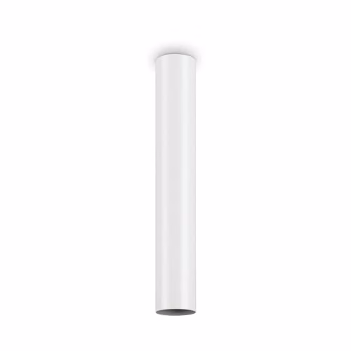Ideal Lux Look White Surface Mounted Cylinder Ceiling Lamp with GU10 Socket