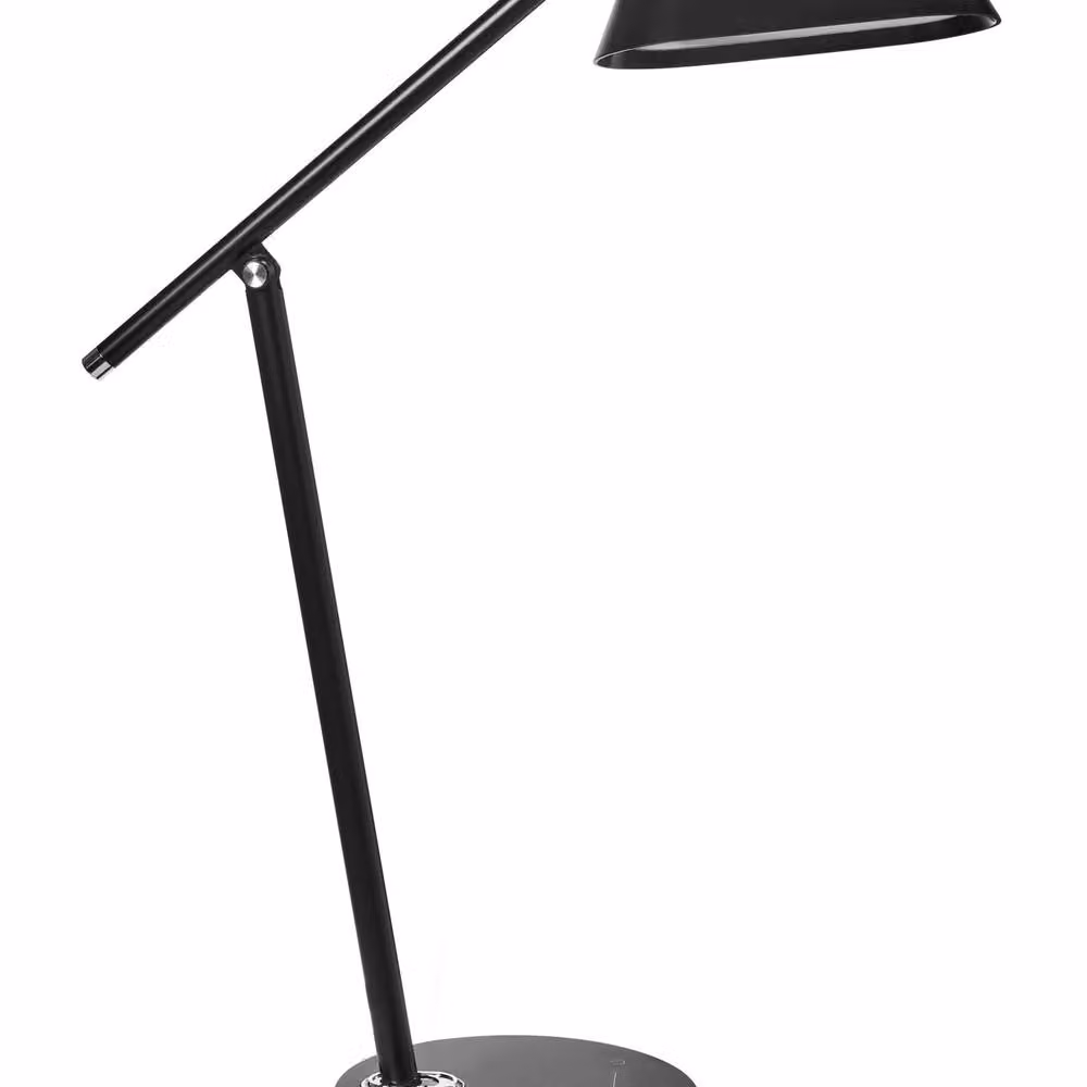 Wyld and Coco Black Desk Lamp with Adjustable Arm, Stepless Dimmer and Timer – 2
