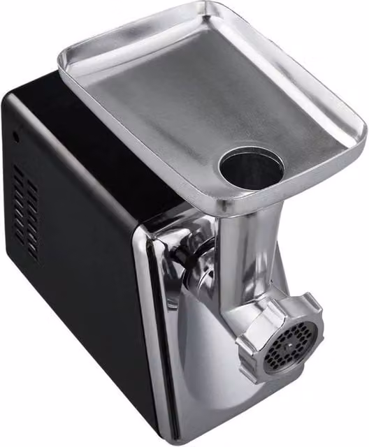 EONLION Black Electric Meat Grinder and Sausage Maker with Stainless Steel and Plastic Components – 1