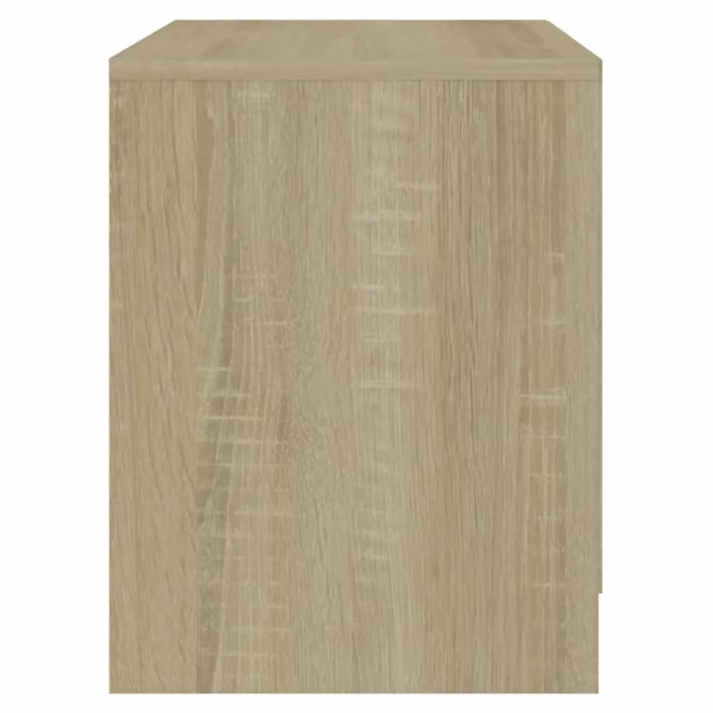 Berkfield Home Set of 2 Sonoma Oak Bedside Cabinets in Brown, W/D/H: 45 x 34.5 x 44.5 cm – 2