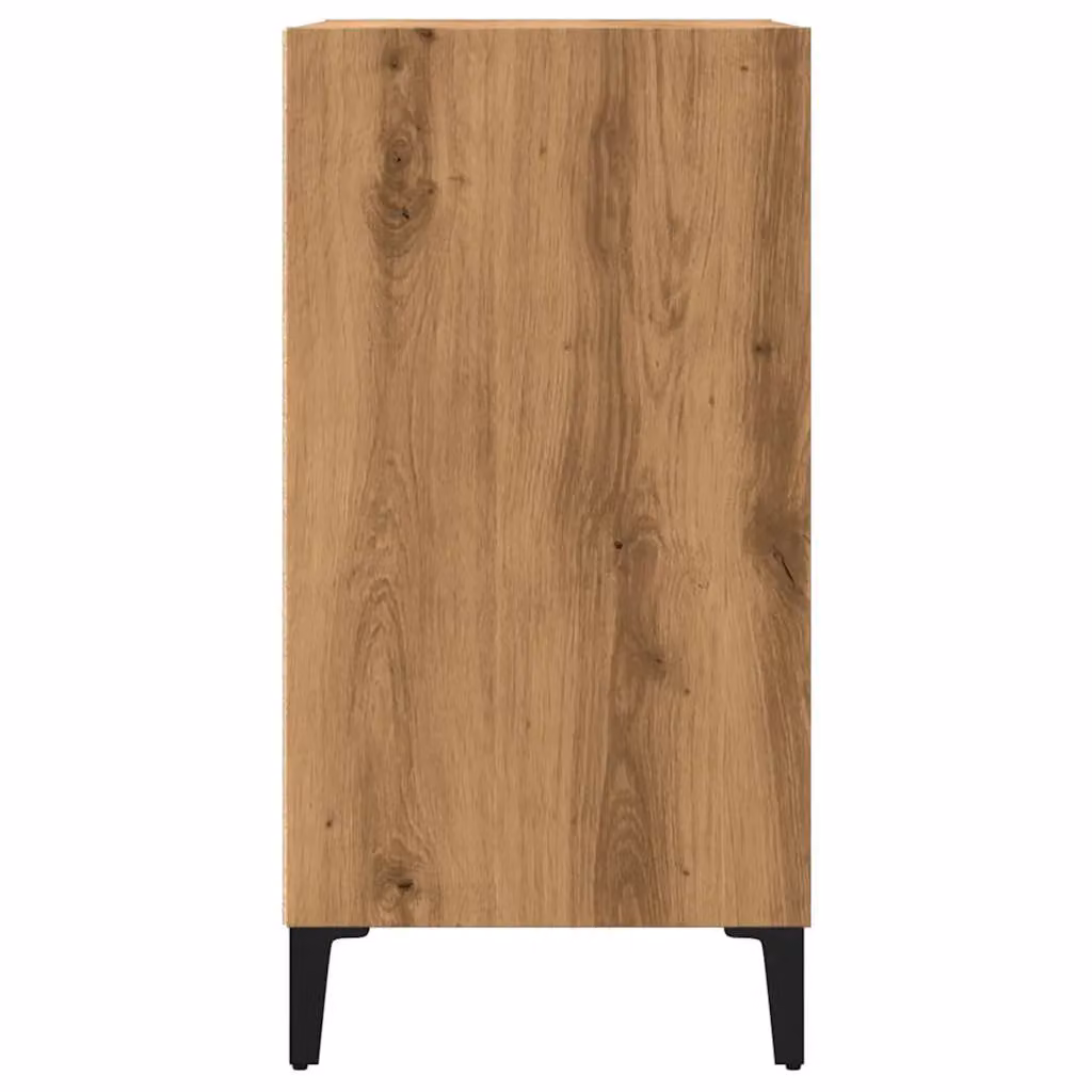 Berkfield Home Artisan Oak Sideboard in Brown, W/D/H: 57 x 35 x 75 cm – 4