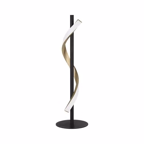 Eglo Conaprato LED Table Lamp in Black and Gold/Brass