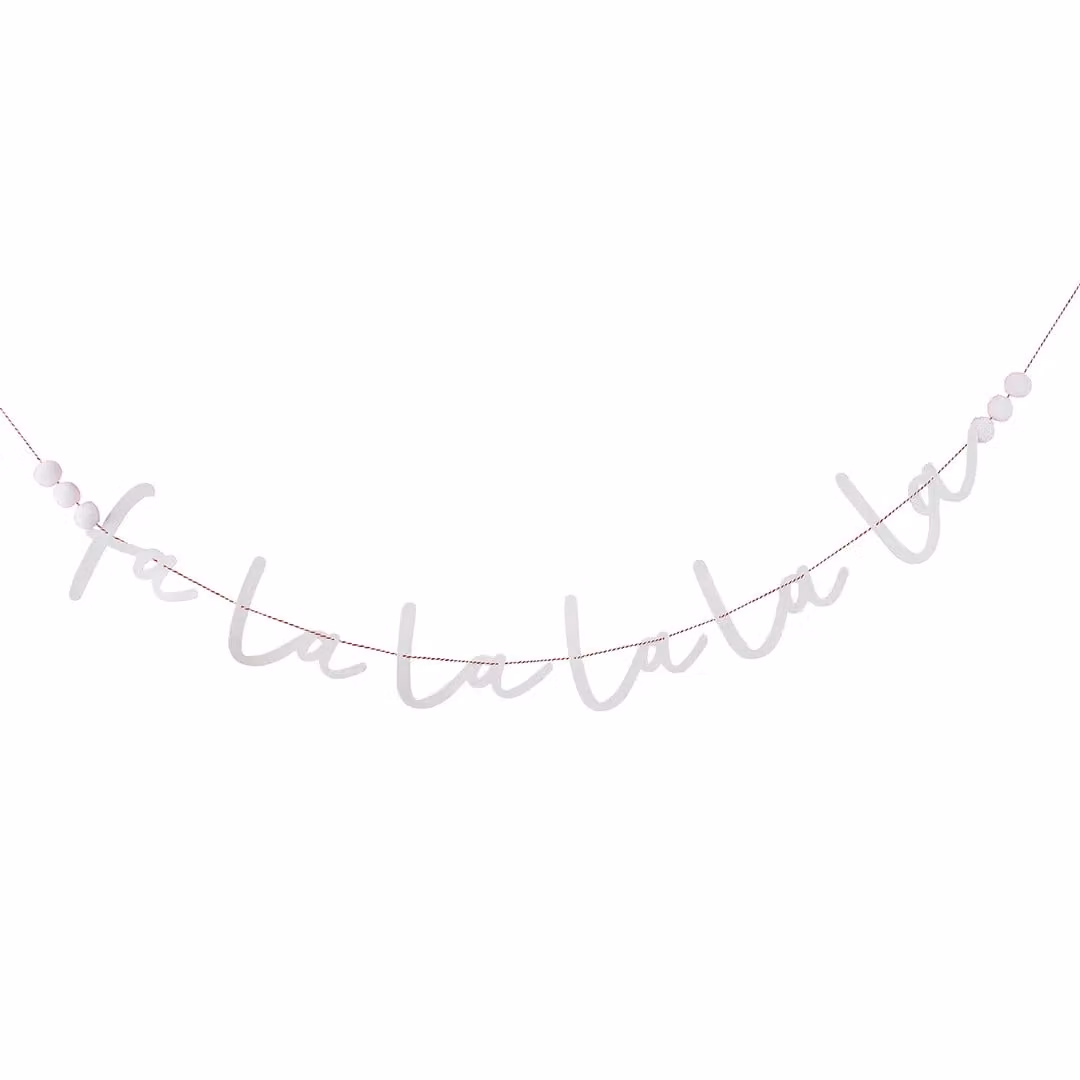 Club Green White Falala Glitter Acrylic Banner, Length: 200 cm – 2