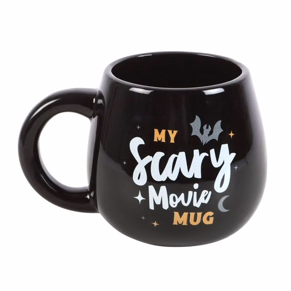 Uniqueful My Scary Movie Mug in Black, 550ml – 3