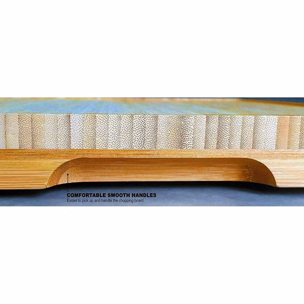 VOGREX Wooden Chopping Board with 6 Multicolour Plastic Mats – 2