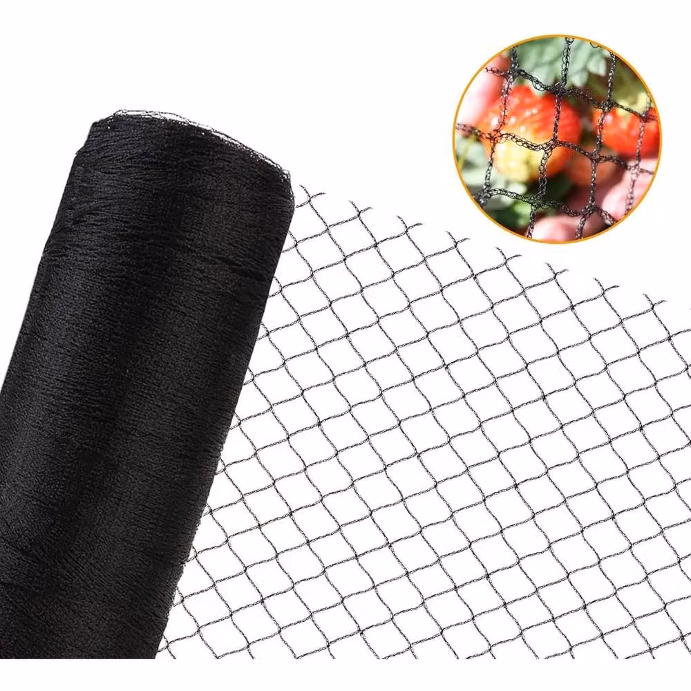 Spetlek Heavy Duty Black Garden Bird Netting Mesh, 3 Pack, W: 2 m, L: 10 m – 2