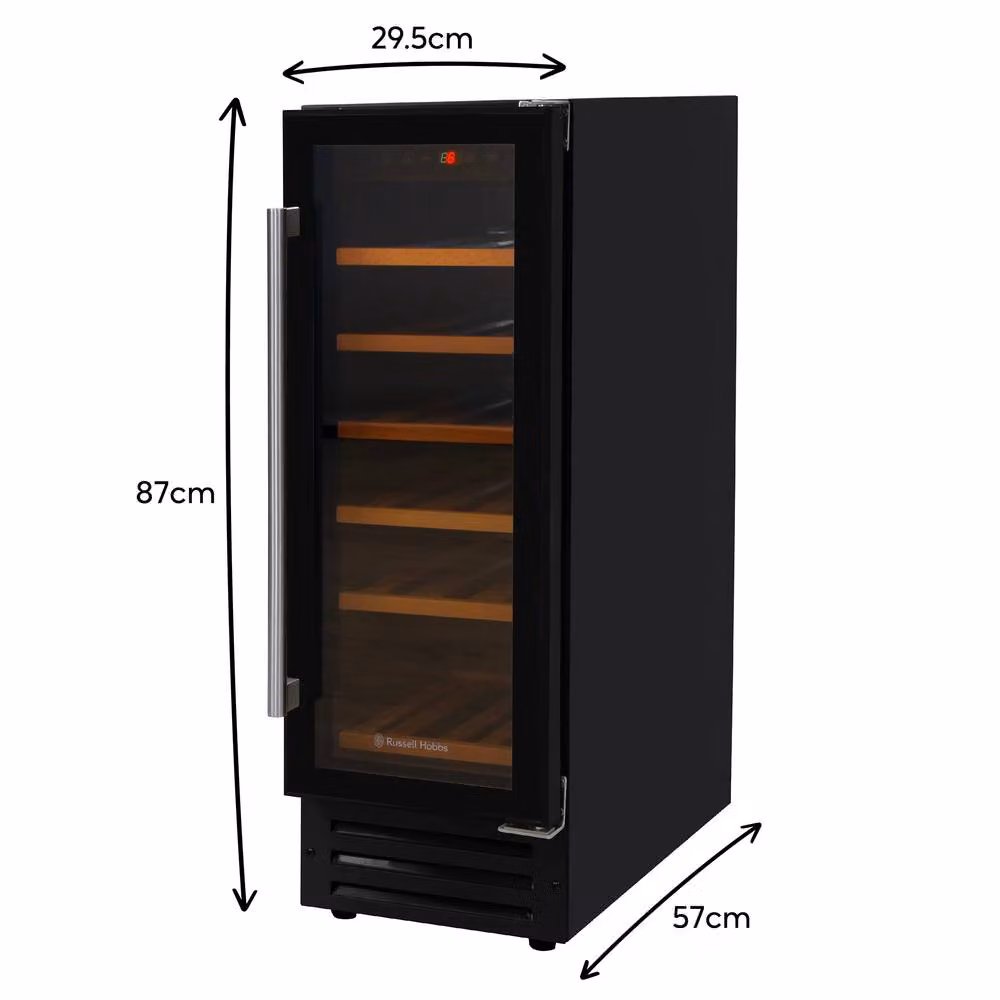 Russell Hobbs RHBI18WC1 Glass Wine Cooler, 58L, Black – 2
