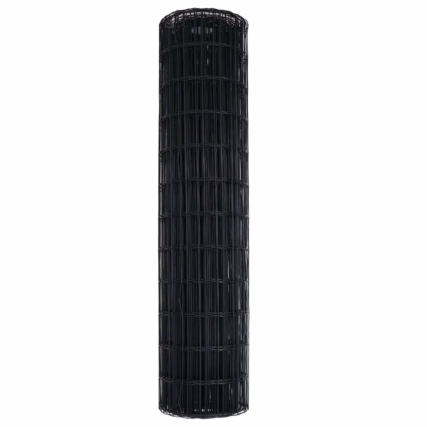 Berkfield Home Grey Euro Fence PVC Coated Steel, H: 120 cm, L: 10 m – 4