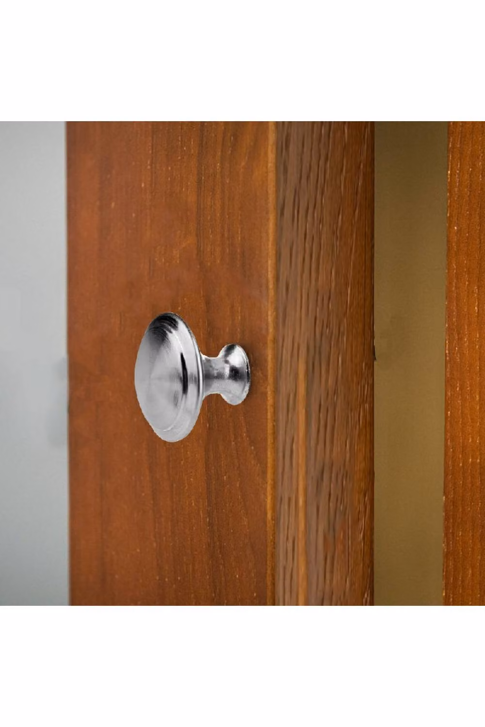 KDMD 2 Pack Stainless Steel Cabinet Drawer Knobs in Silver, 30mm – 3