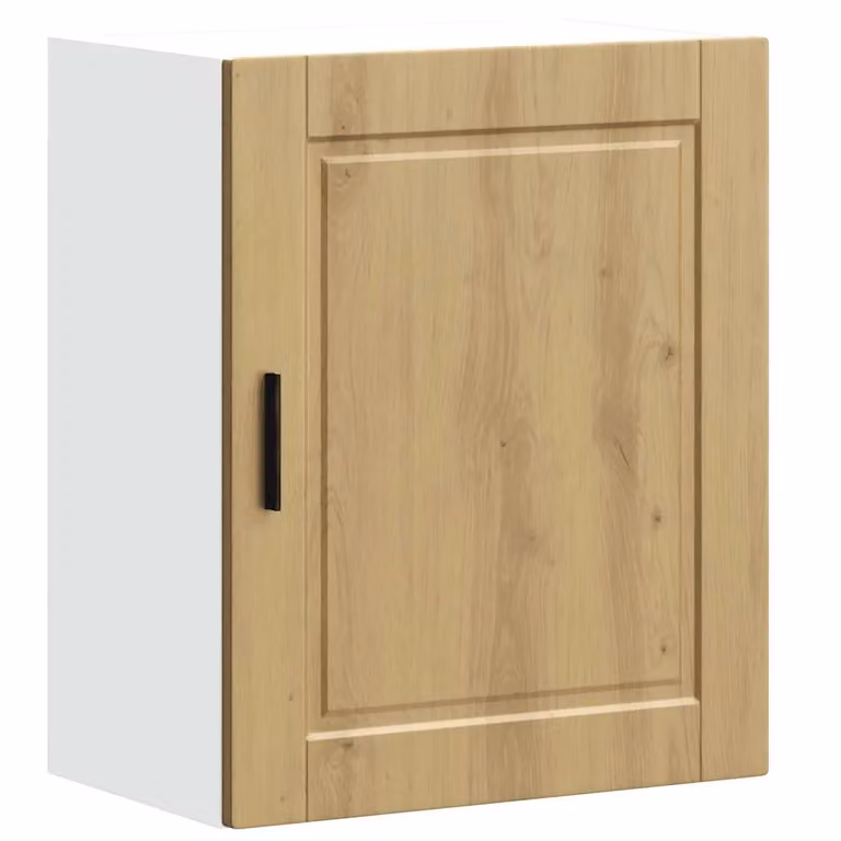 Berkfield Home Porto Artisan Oak Kitchen Wall Cabinet in Brown