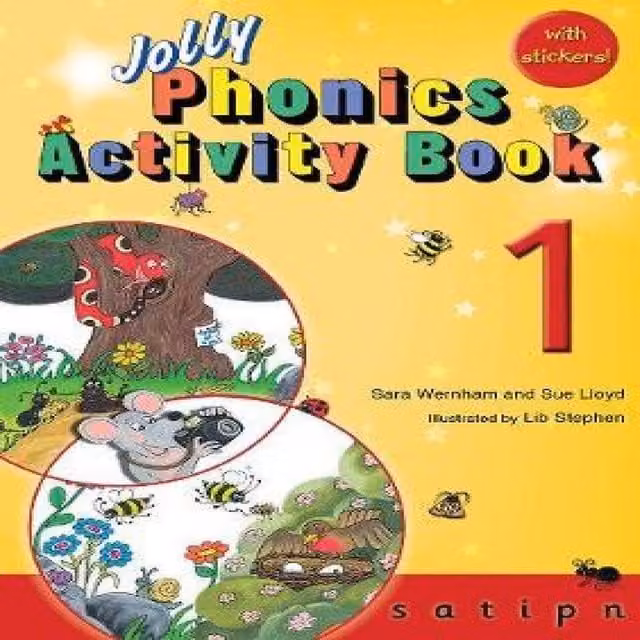Sue Lloyd Jolly Phonics Activity Book 1 Multicolour Paperback