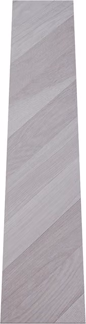 Livingandhome Chevron Self-Adhesive PVC Flooring Planks in Light Grey