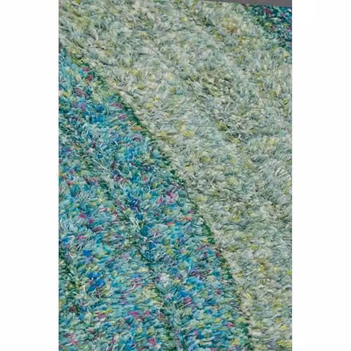 DS Living Lena 3D Shaggy Ultra Plush Area Rug in Blue and Pink, W/D: 230 x 160 cm – 2