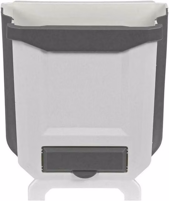 FLAVORA 9L White Folding Hanging Wall-Mounted Waste Bin