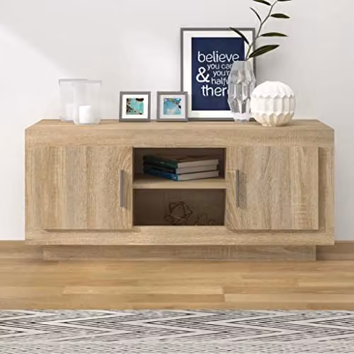 vidaXL Modern Brown TV Cabinet in Engineered Wood for your Living Room – 2
