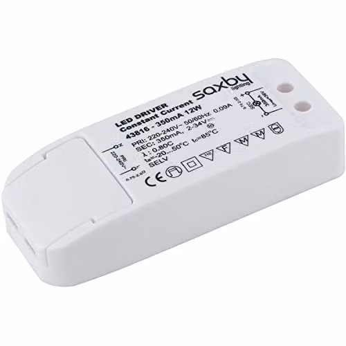 Loops 12W LED Driver White Plastic IP20