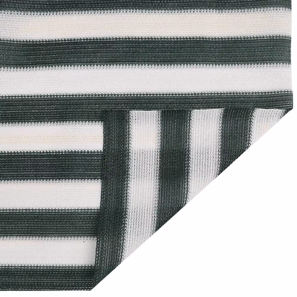 Berkfield Home Green and White HDPE Privacy Netting, W: 2 m, L: 10 m – 4