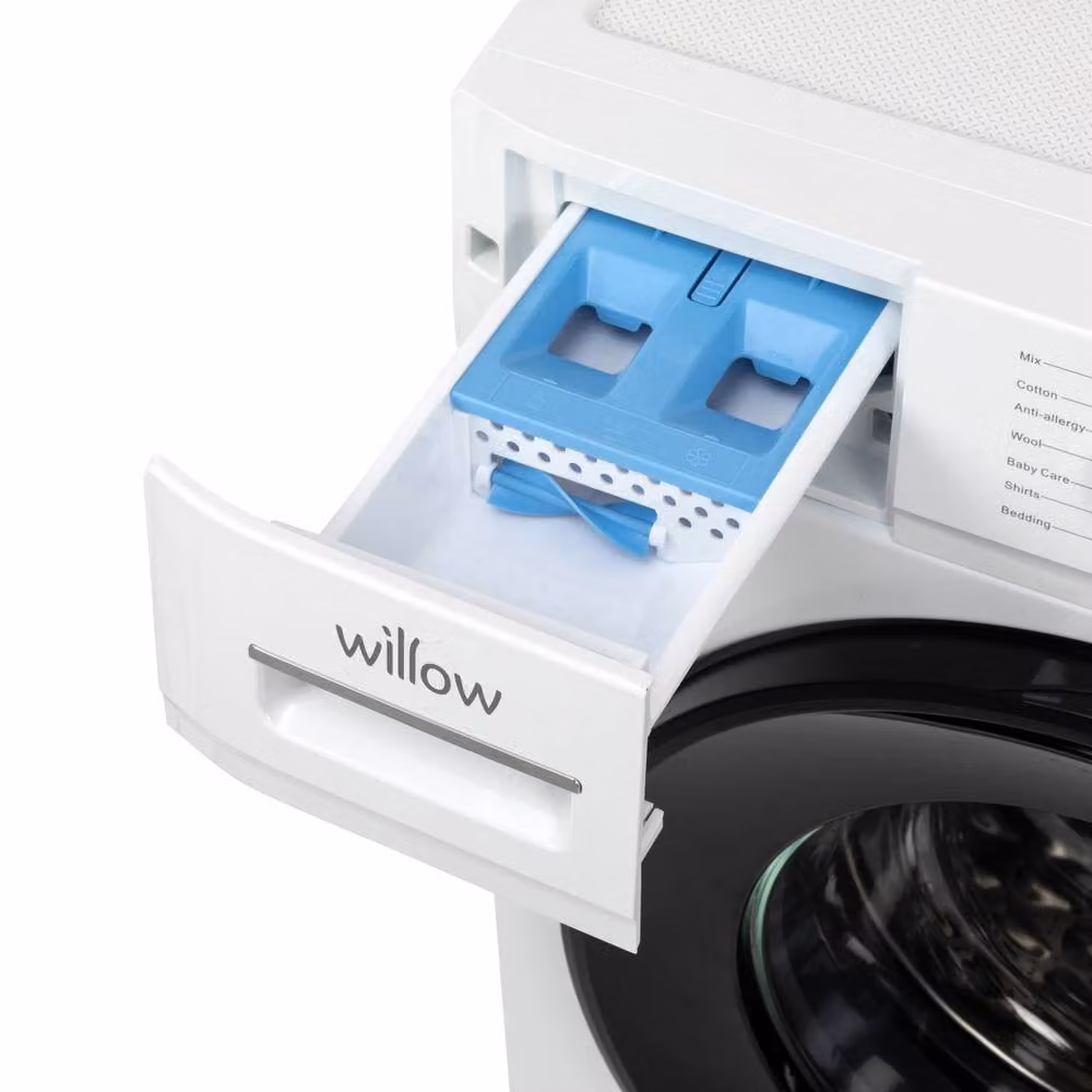 Willow White Front Loader Washing Machine with 1400 Spin and Child Lock – 10